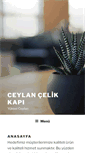 Mobile Screenshot of ceylancelikkapi.com