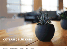 Tablet Screenshot of ceylancelikkapi.com